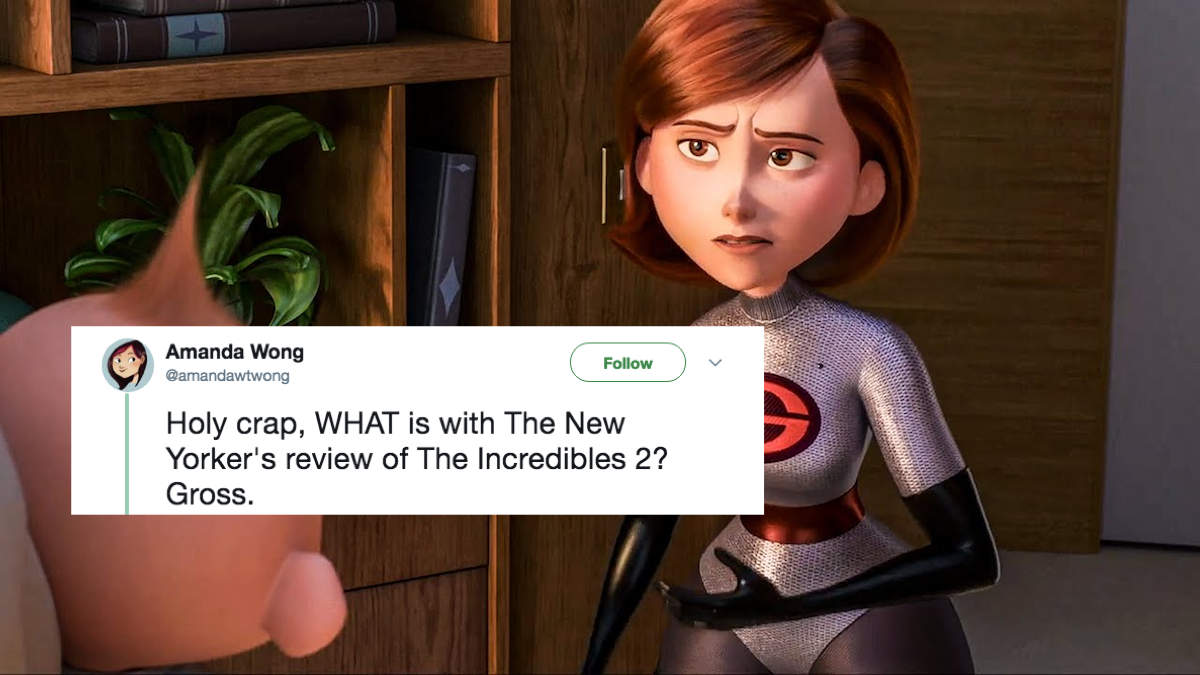 The New Yorker's Gross 'Incredibles 2' Review | The Mary Sue