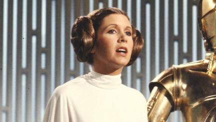 Carrie Fisher as Princess Leia