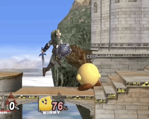 link neutral air in smash bros brawl (image: Nintendo)