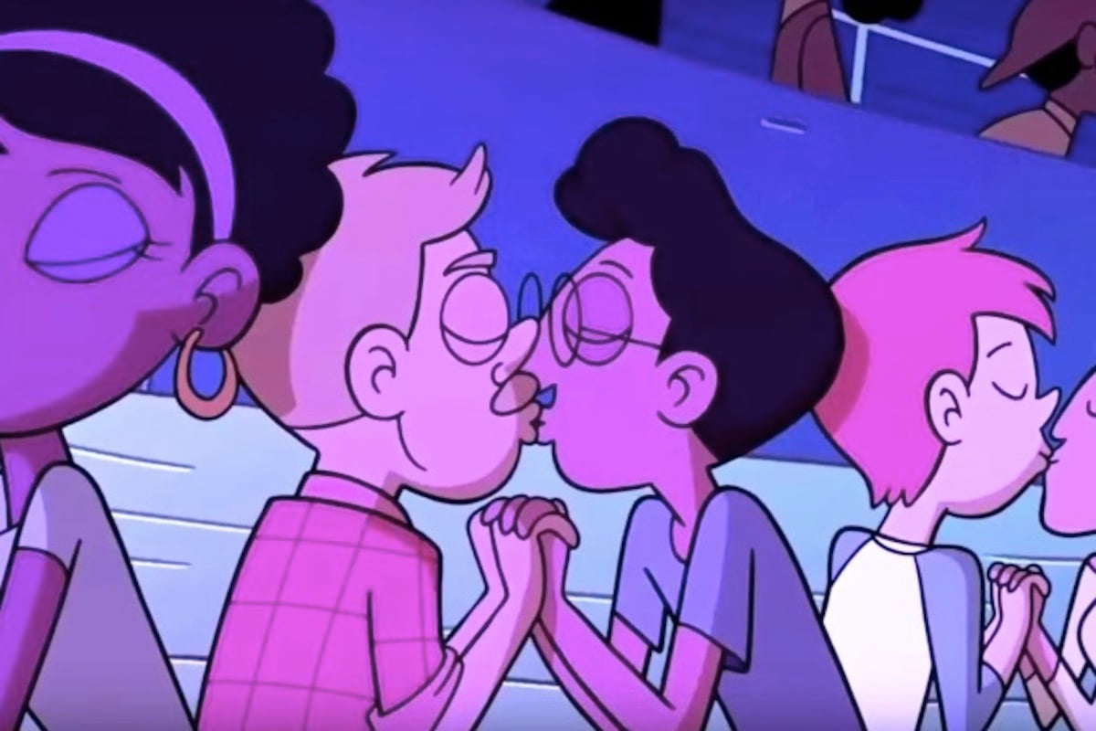 star vs forces of evil gay kiss