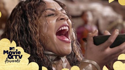Tiffany Haddish in MTV movie awards Black Panther parody