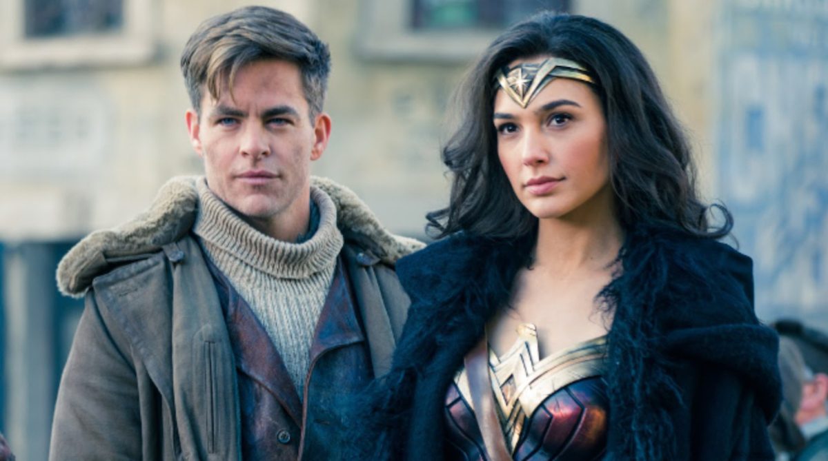 Diana Prince and Steve Trevor in Wonder Woman