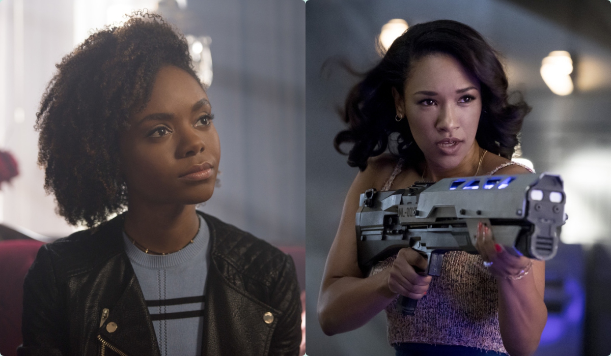 Candice Patton in The Flash (2014); Ashleigh Murray in Riverdale (2016)