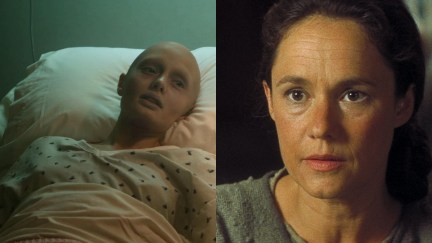 Laura Haddock in Guardians of the Galaxy (2014); Pernilla August in Star Wars: Episode I - The Phantom Menace (1999)