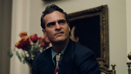 Joaquin Phoenix in The Master