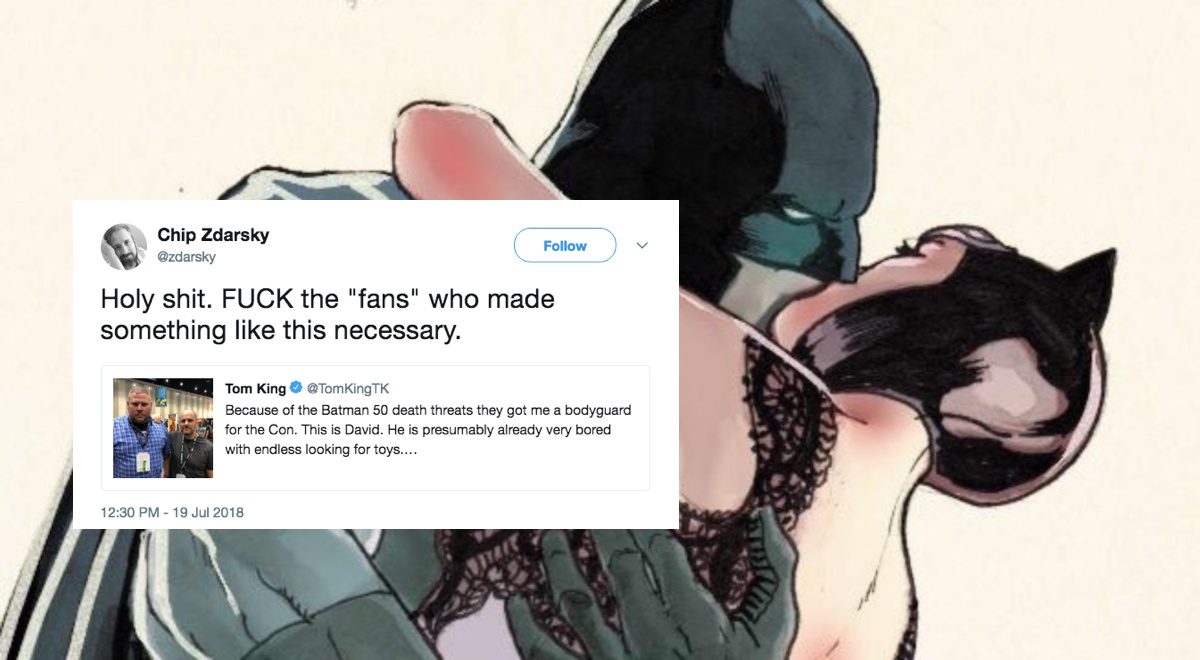 Batman 50 Writer Tom King got death threats