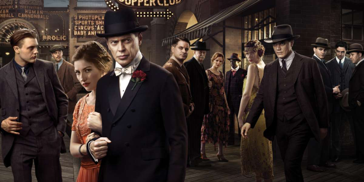 Led by Steve Buscemi who played Nucky Thompson, the cast of season two of Boardwalk Empire assembles