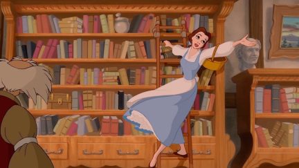 beauty and the beast library twitter forbes amazon