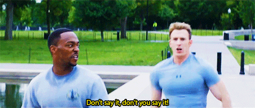 Captain America: The Winter Soldier stars Chris Evans as Steve Rogers and Anthony Mackie as Sam Wilson