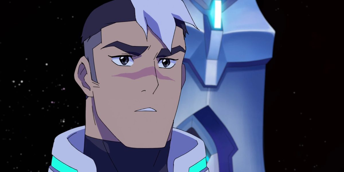 Shiro considers the next move in Dreamworks' Voltron: Legendary Defender