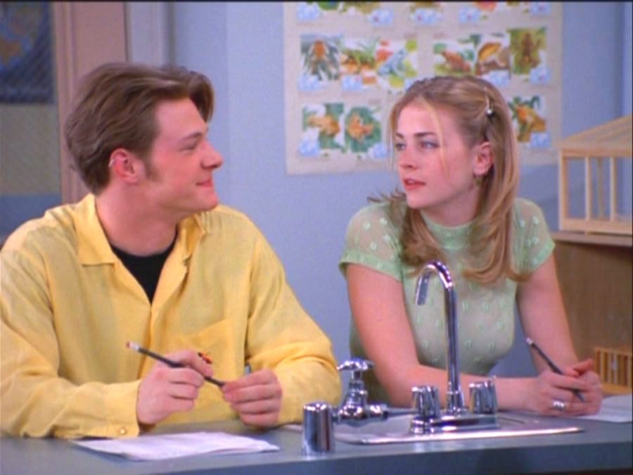 harvey and sabrina in sabrina the teenage witch