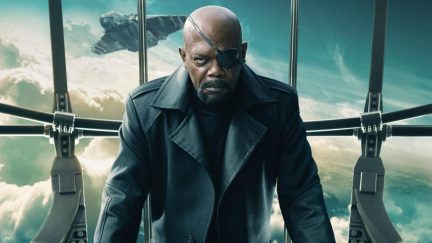 samuel l. jackson as Nick Fury