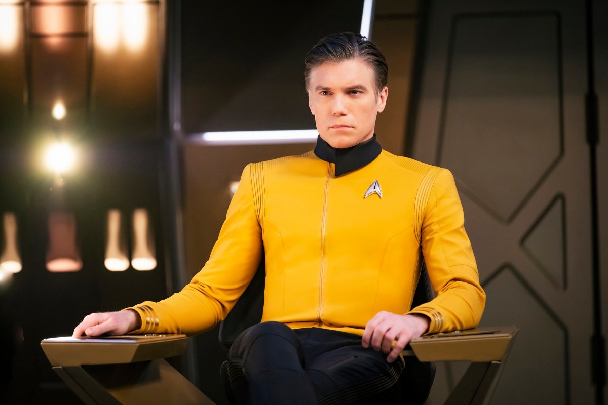 Captain Pike on Star Trek: Discovery