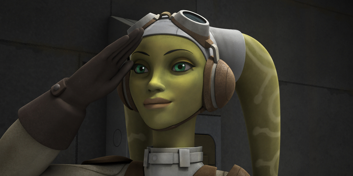 Star Wars Rebels heroine Hera Syndulla leads the charge against the Empire