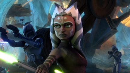 Ahsoka Tano is ready to fight in Star Wars: The Clone Wars