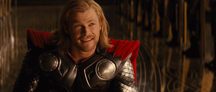 Thor (Chris Hemsworth) charmed audiences in Marvel's Thor
