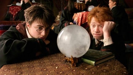 Rupert Grint and Daniel Radcliffe in Harry Potter and the Prisoner of Azkaban (2004)