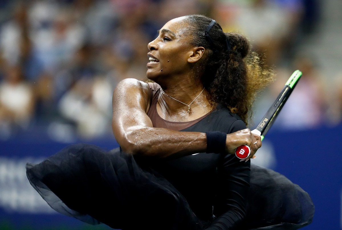 on Day One of the 2018 US Open at the USTA Billie Jean King National Tennis Center on August 27, 2018 in the Flushing neighborhood of the Queens borough of New York City.