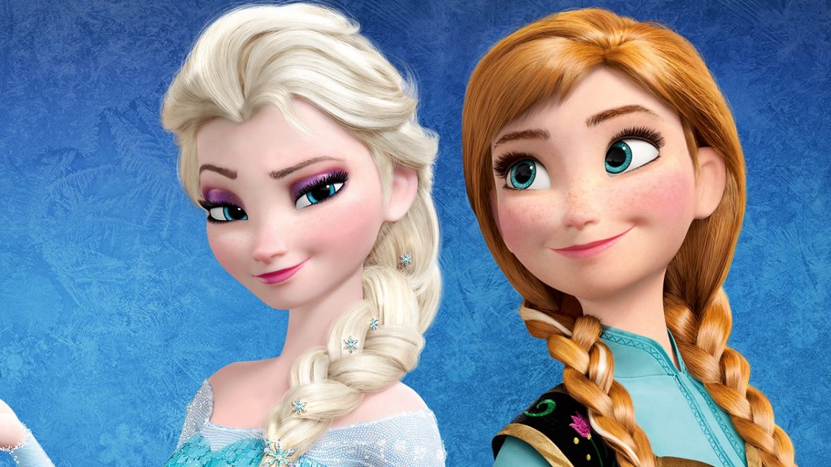 Anna and Elsa Frozen poster