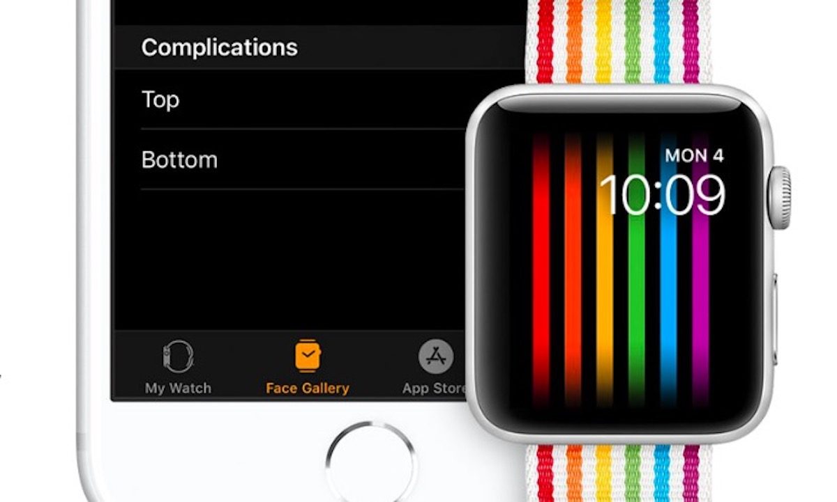 apple pride watch face