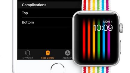 apple pride watch face