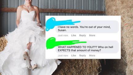 Facebook viral wedding post
