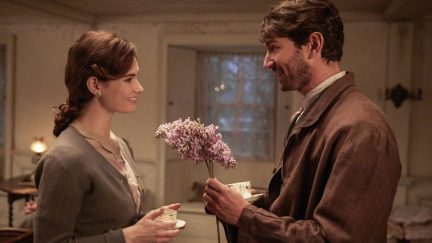 Michiel Huisman Lily James