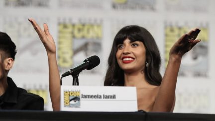 jameela jamil comic-con body image kardashians