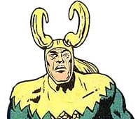Loki in classic Thor comic