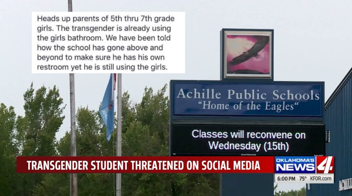 Transgender student Maddie threatened by parents
