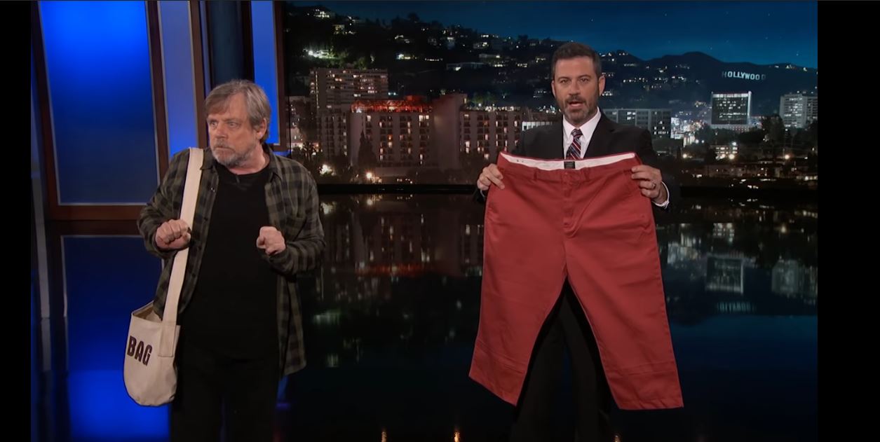 mark hamill on jimmy kimmel live