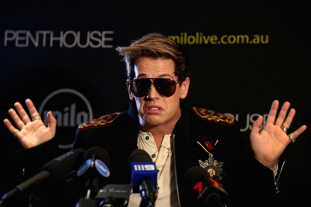 Milo Yiannopoulos, politicon, canceled