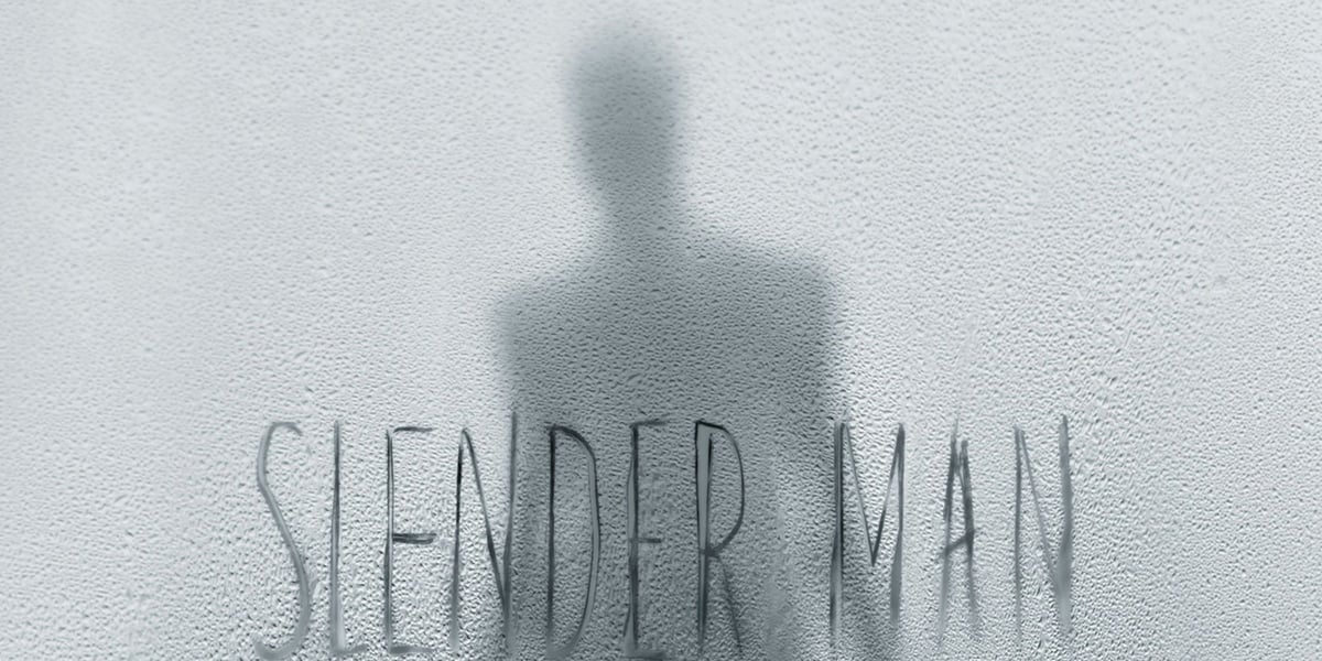 Slender Man poster from the 2018 film by Sony