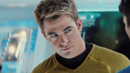 Star Trek Into Darkness sees Chris Pine stepping once more into the role of Jim Kirk