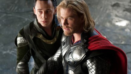 Loki and Thor in 'Thor'