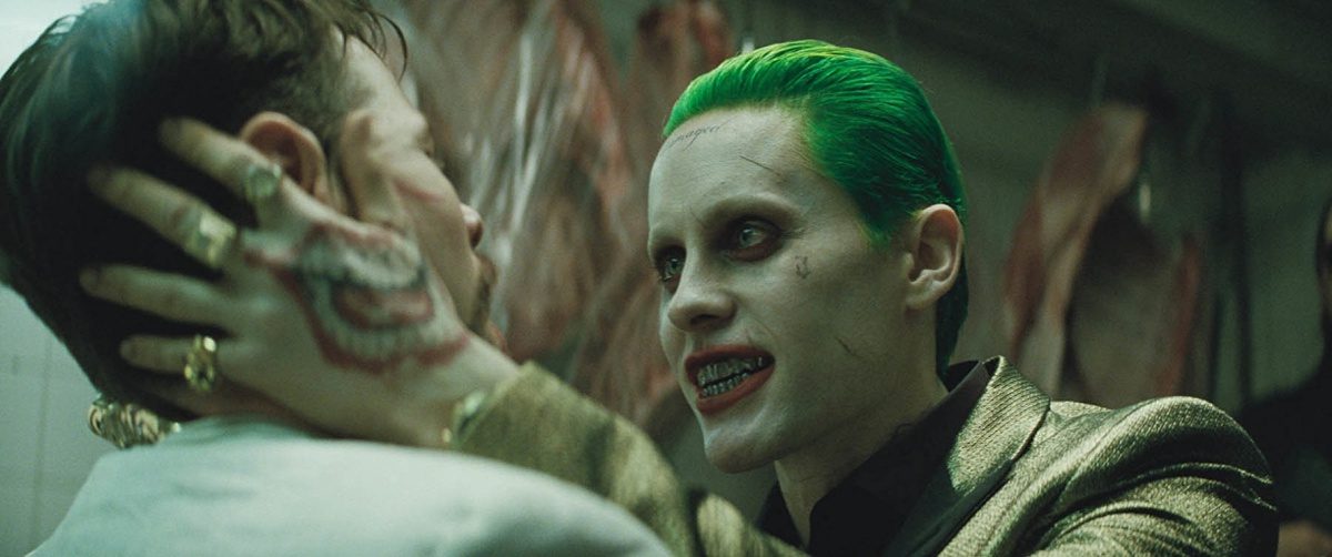 Jared Leto and Ike Barinholtz in Suicide Squad (2016)