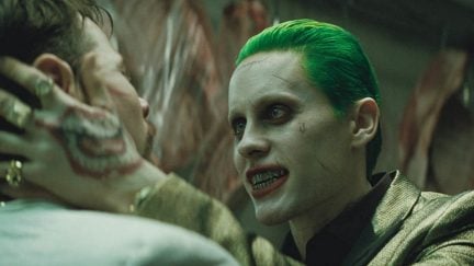 Jared Leto and Ike Barinholtz in Suicide Squad (2016)