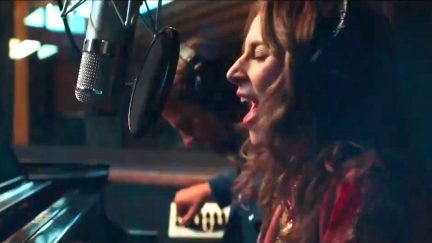 Lady Gaga and Bradley Cooper in 'A Star is Born'