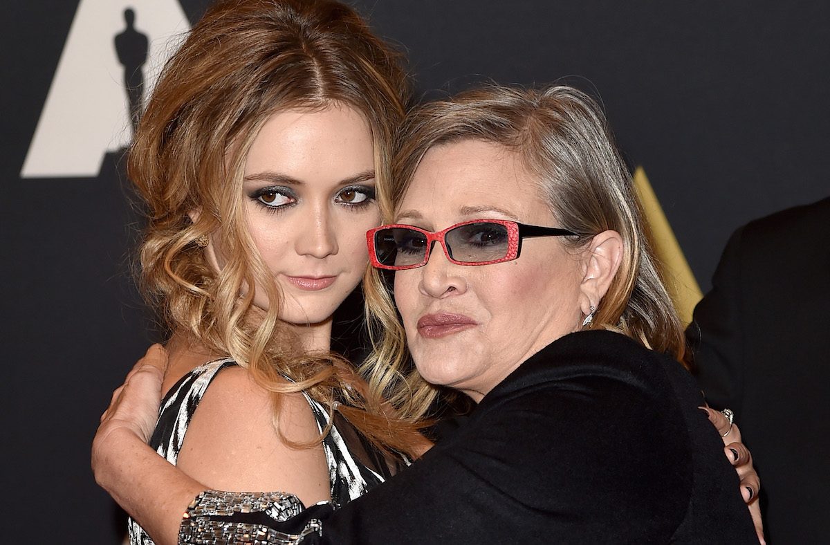 Carrie Fisher and daughter Billie Lourd
