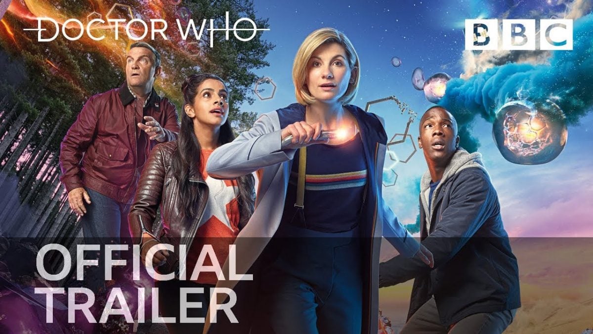 Jodie Whittaker's 13th Doctor and companions in Doctor Who
