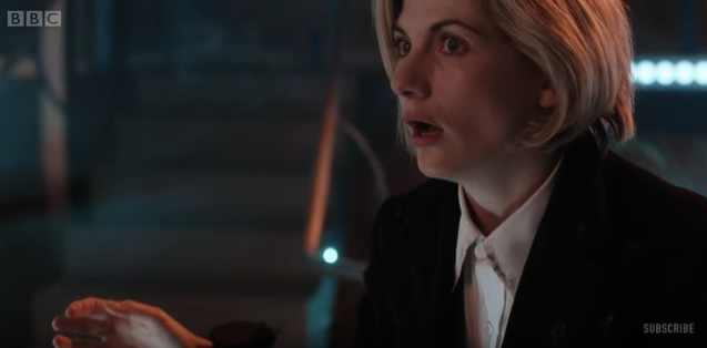 Jodie Whittaker as the Thirteenth Doctor