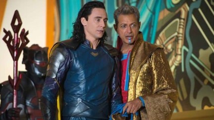 Loki and the Grandmaster in Thor Ragnarok