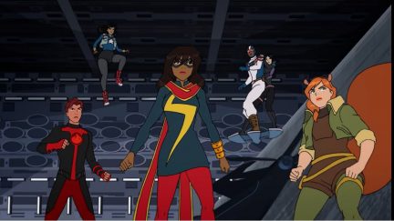 america chavez, ms. marvel, squirrel girl, inferno, patriot