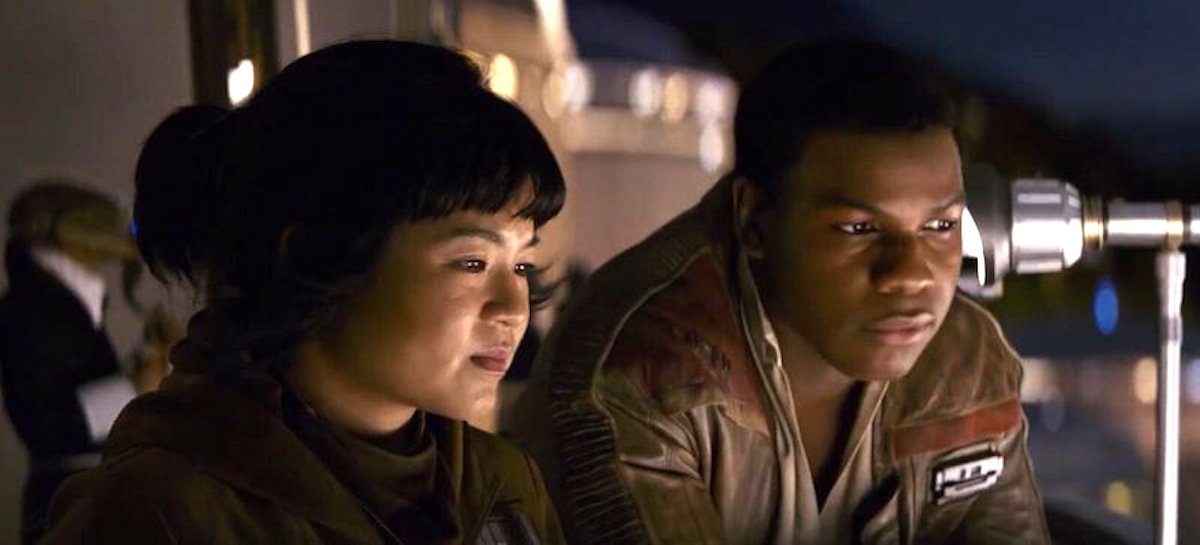 Rose and Finn on Canto Bight in Star Wars: The Last Jedi