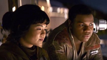 Rose and Finn on Canto Bight in Star Wars: The Last Jedi