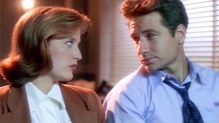 Mulder and Scully the X-Files