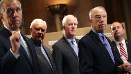 senate republicans kavanaugh hearing female assistant