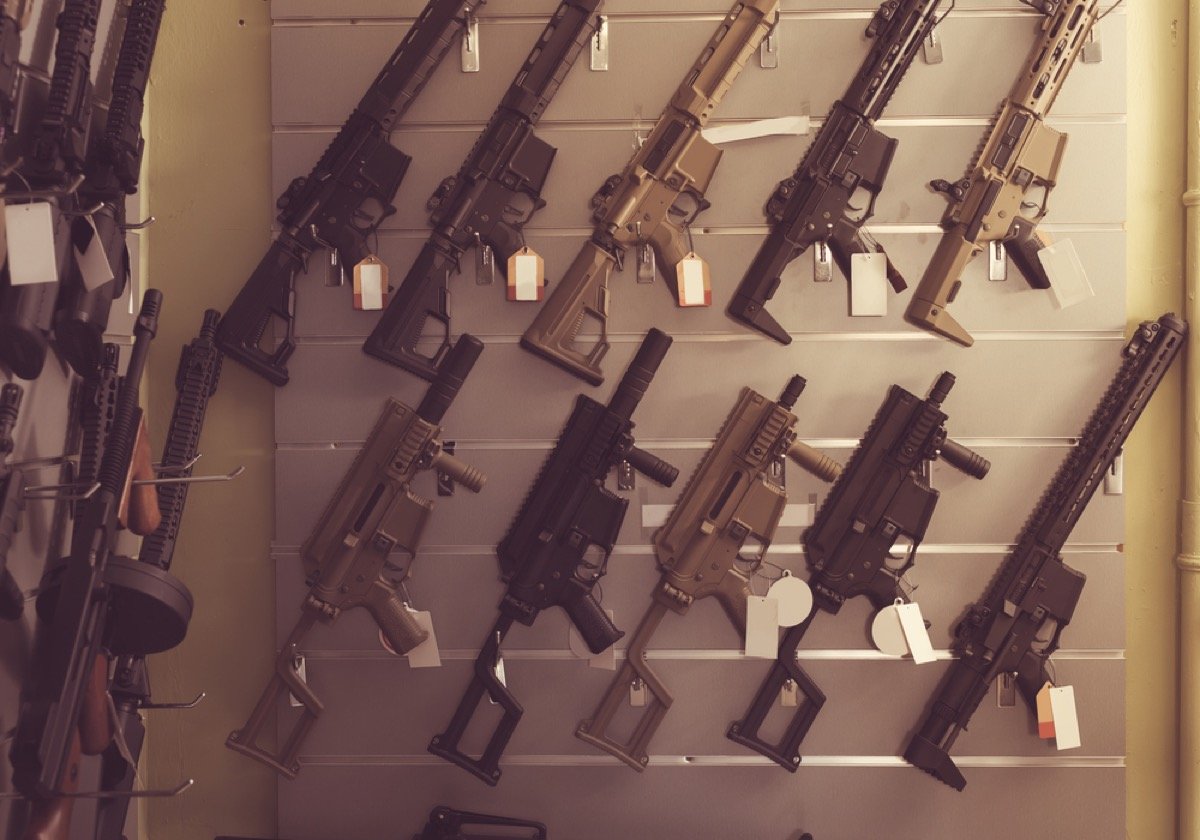 a bunch of guns