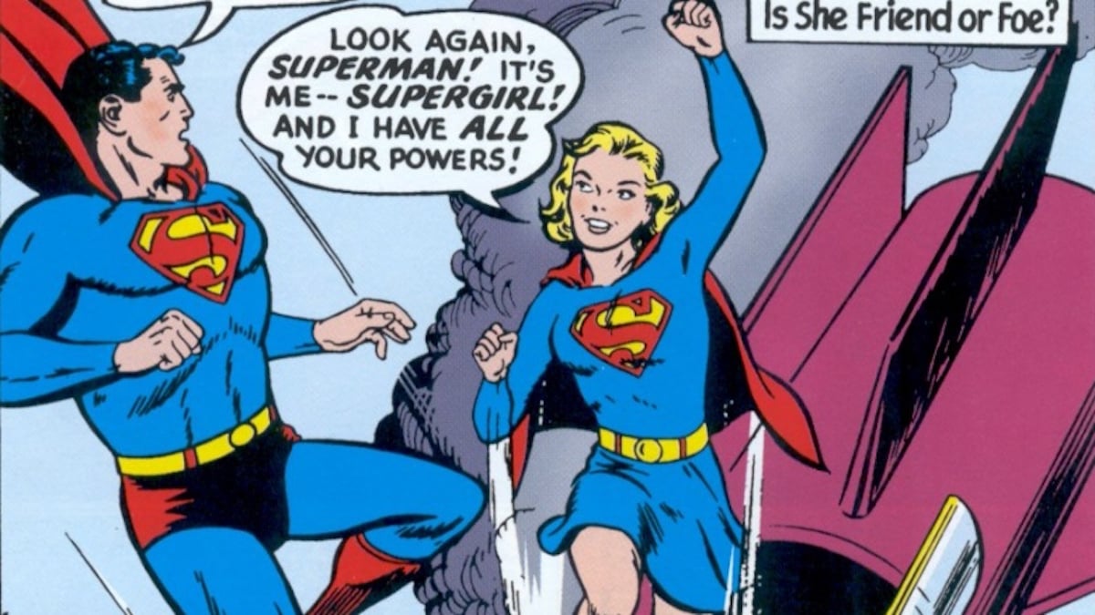 Superman and Supergirl movies and comics