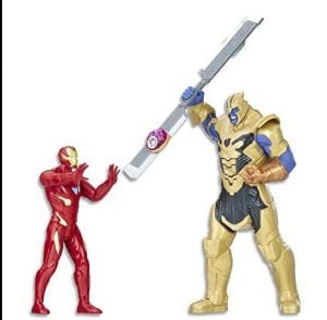 Thanos and Iron Man toy avengers 4